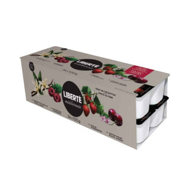 Image of Liberté Méditerranée Yogurt 9% 24-pack - 24 x 100 Grams